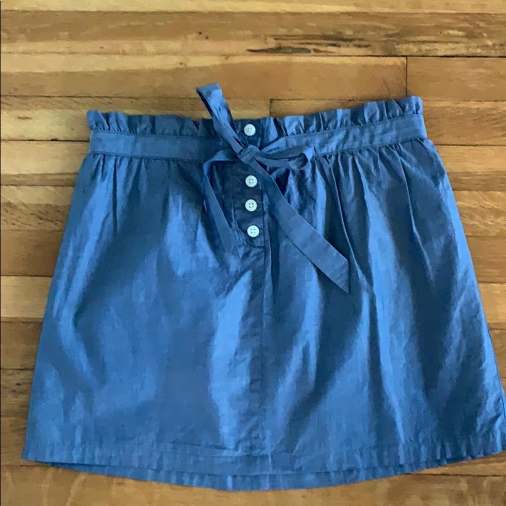 J Crew Chambray Skirt